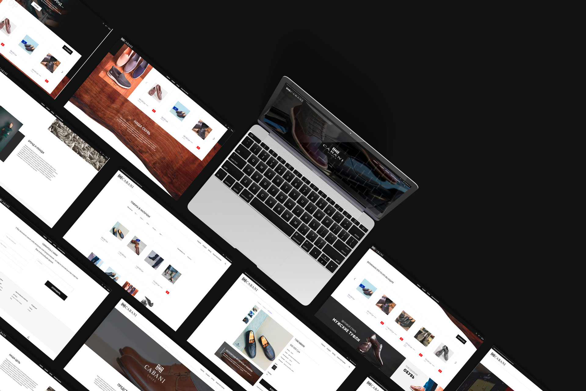 Шаблоны страниц Cabani