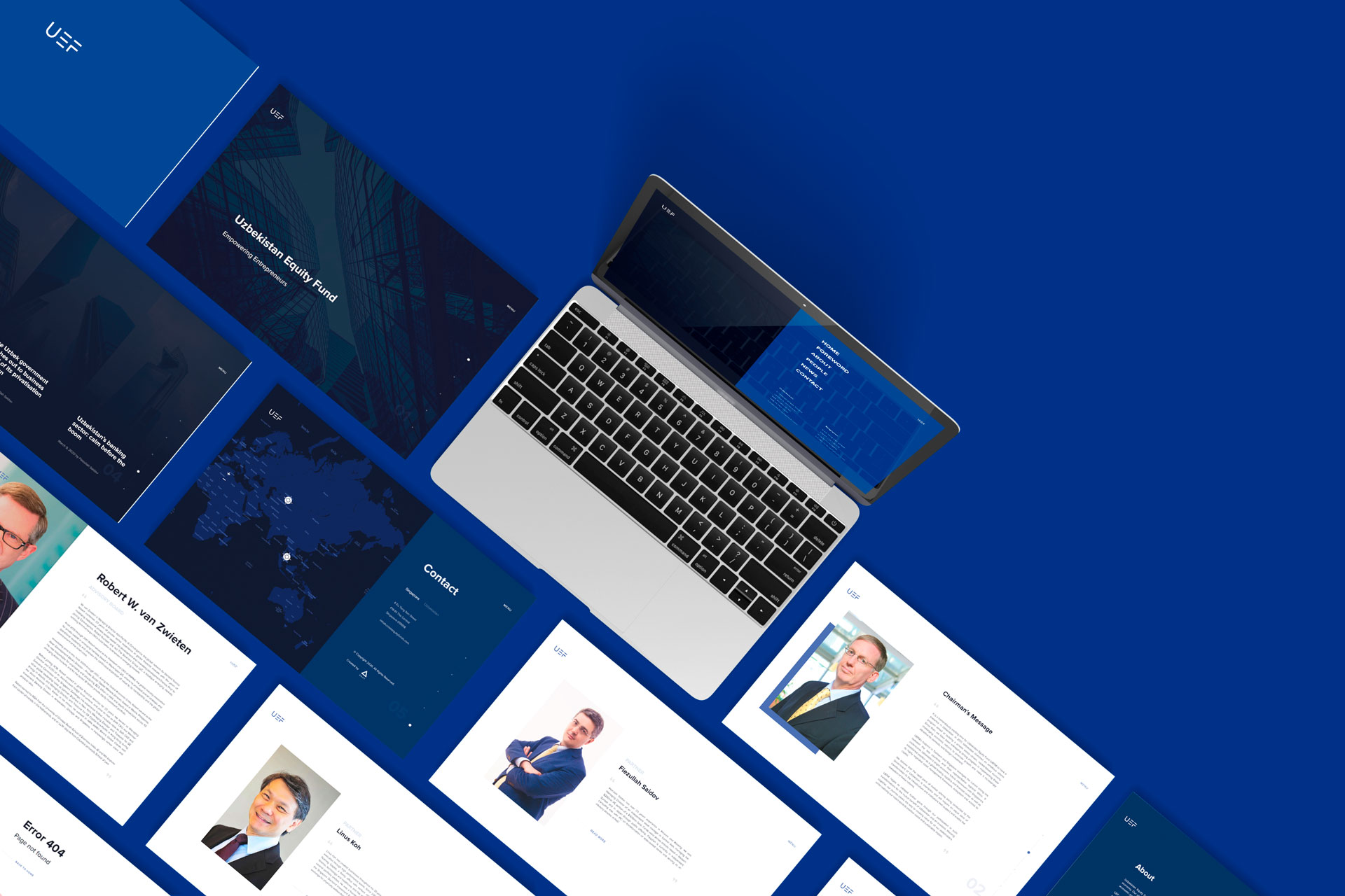 Шаблоны страниц Uzbekistan Equity Fund